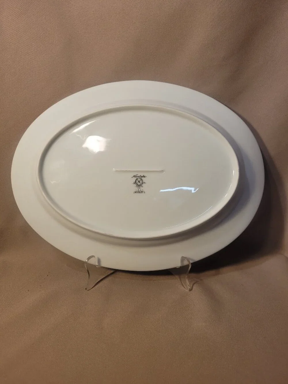 Noritake Mayflower 2351 Medium Oval Serving Platter (13 1/2